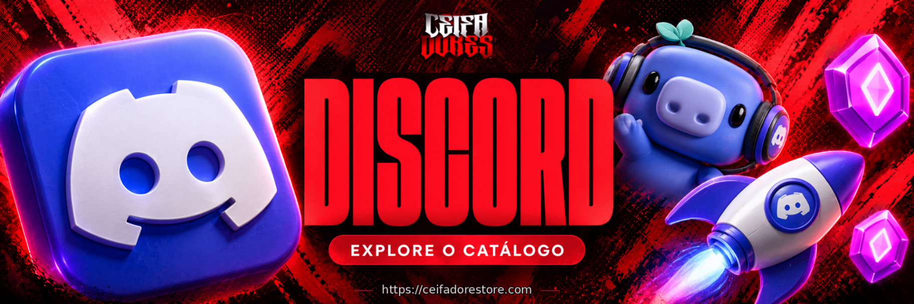 Catálogo de Produtos Discord da Ceifadores Store
