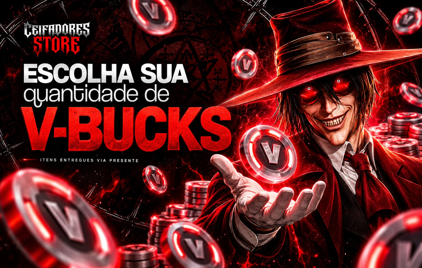 2.700 V-Bucks — Presentes Fortnite