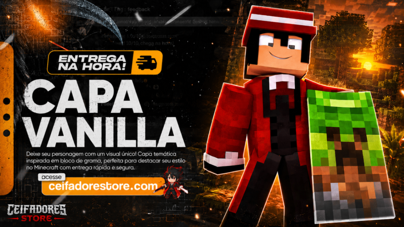 MINECRAFT FULL ACESSO + VANILLA (GARANTIA ETERNA )