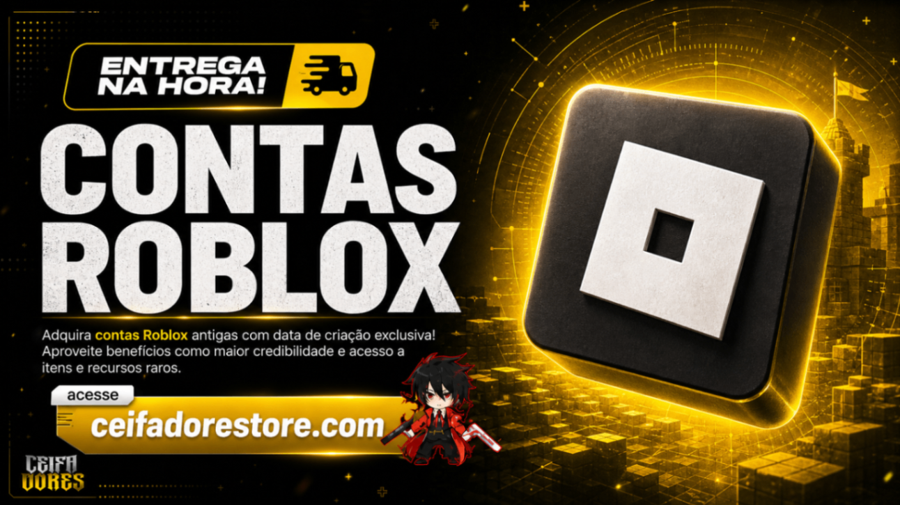 Contas de Roblox Raras e com Robux Gastos